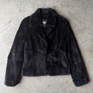 Spanish Rabbit Fur Coat from Bisou Bisou Michele Bohbot